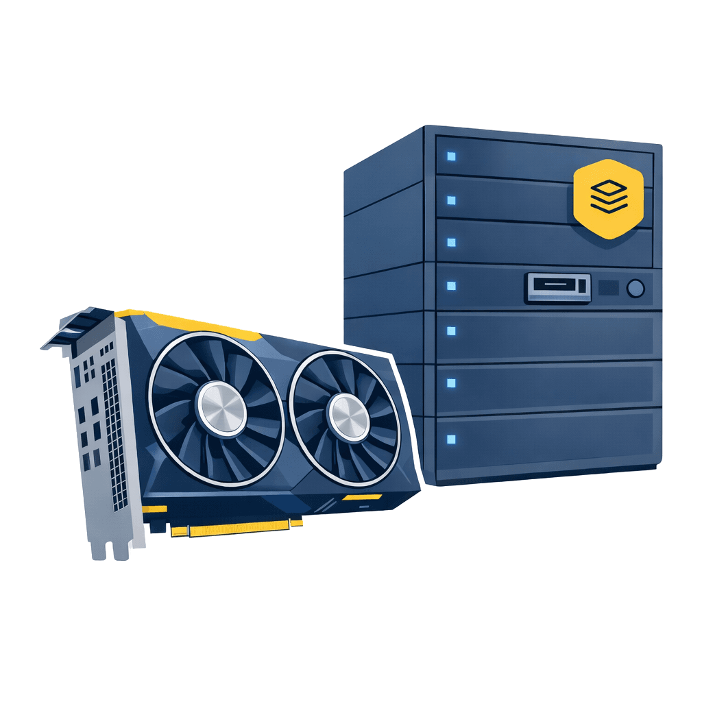 Blockchain infrastructure illustration